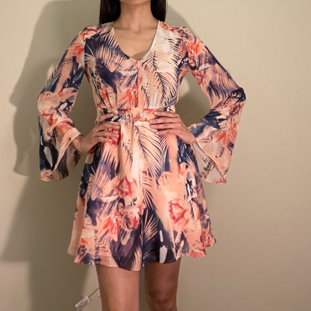 Guess  Floral mini dress, size S